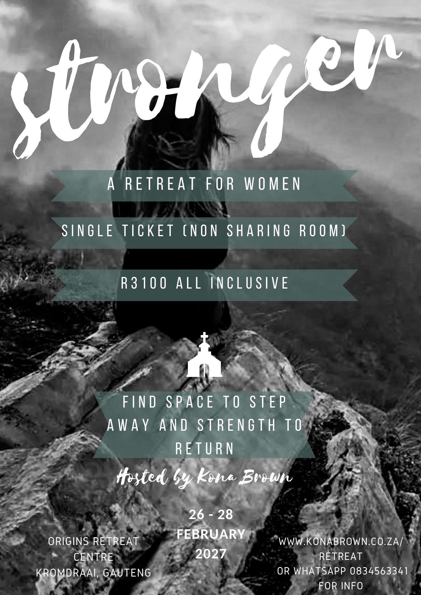 Stronger Women's Retreat Ticket (Single Accomodation)